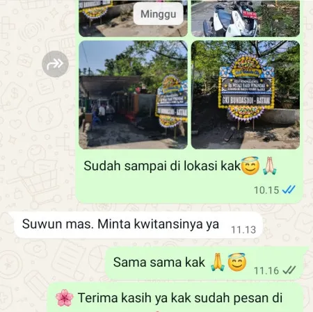Pengiriman Papan Bunga Duka Dupak Krembangan