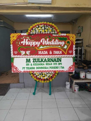 Papan Bunga di Dupak Krembangan